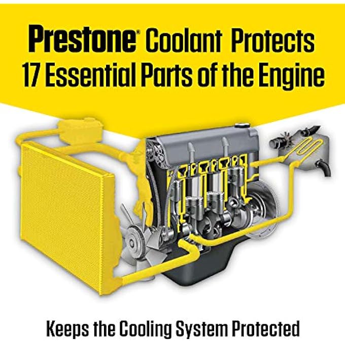 Prestone AF2100-6PK EXTENDED LIFE 50/50 ANTIFREEZE - 1 GALLON, (PACK OF 6) - Image 5